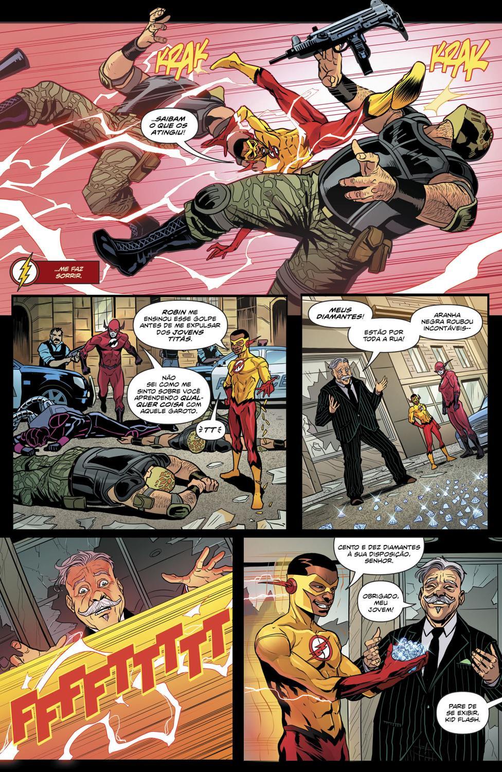 Read DC Rebirth - Flash (PT-BR) PT Manga Online