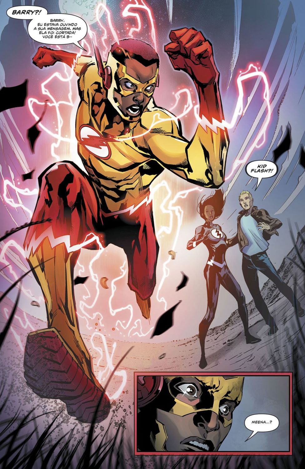 Read DC Rebirth - Flash (PT-BR) PT Manga Online