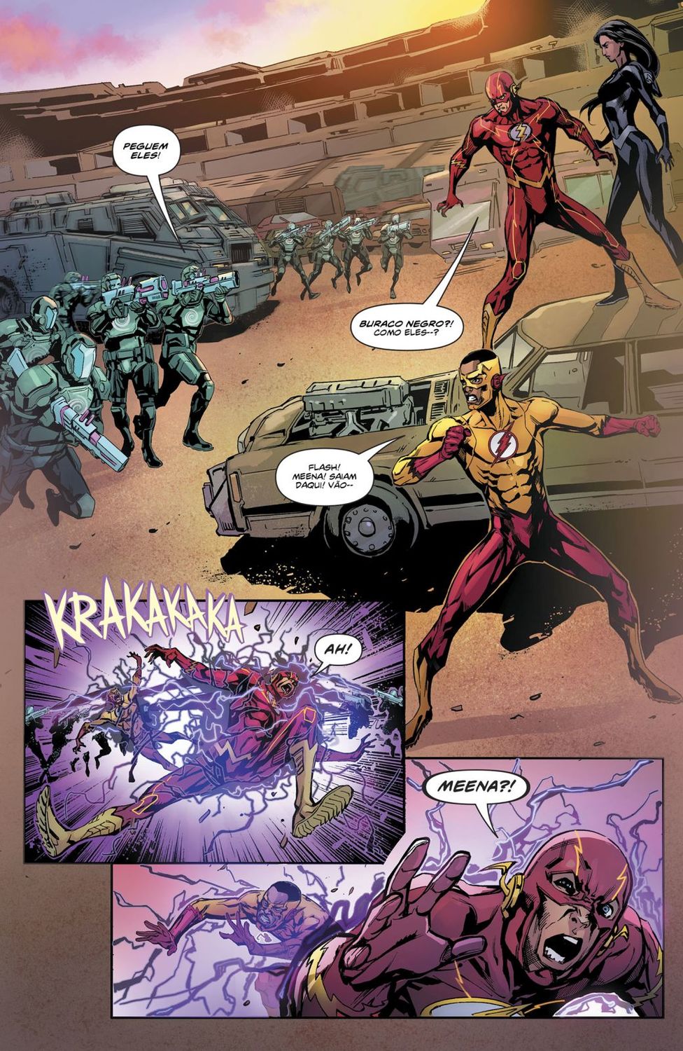 Read DC Rebirth - Flash (PT-BR) PT Manga Online
