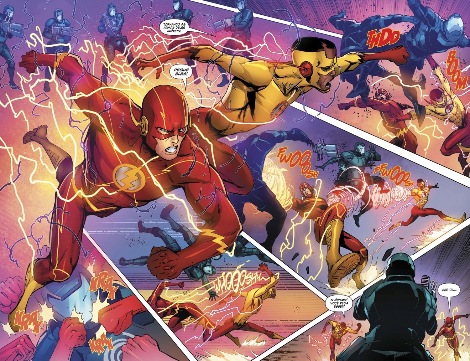 Read DC Rebirth - Flash (PT-BR) PT Manga Online