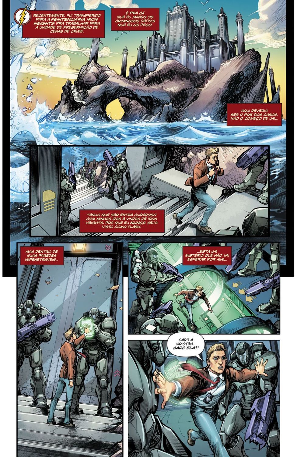 Read DC Rebirth - Flash (PT-BR) PT Manga Online