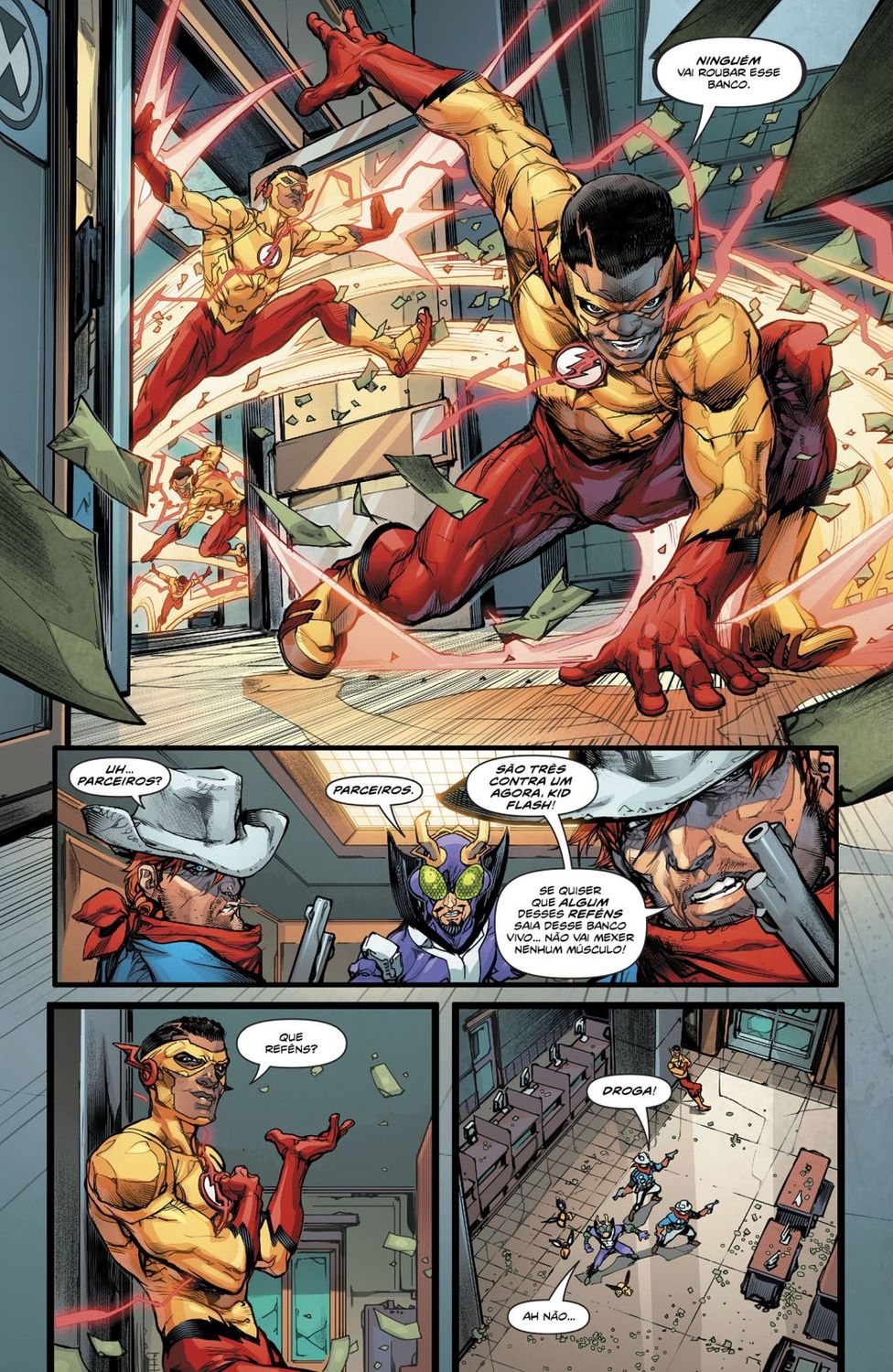 Read DC Rebirth - Flash (PT-BR) PT Manga Online