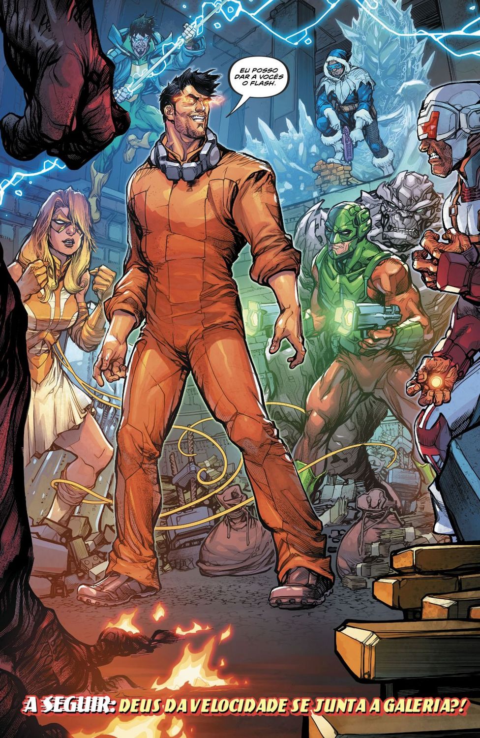 Read DC Rebirth - Flash (PT-BR) PT Manga Online