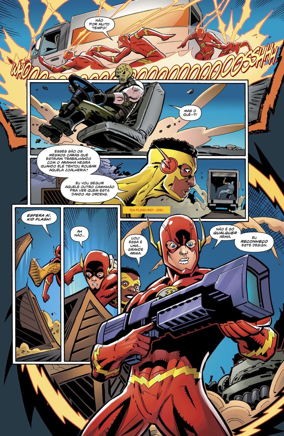 Read DC Rebirth - Flash (PT-BR) PT Manga Online