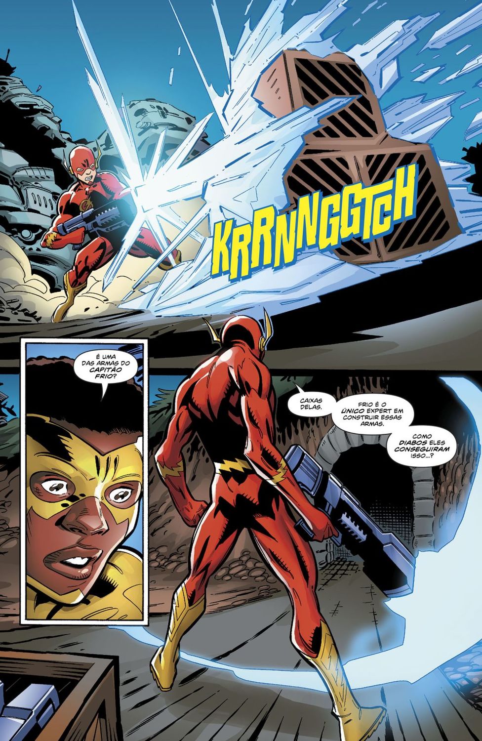 Read DC Rebirth - Flash (PT-BR) PT Manga Online