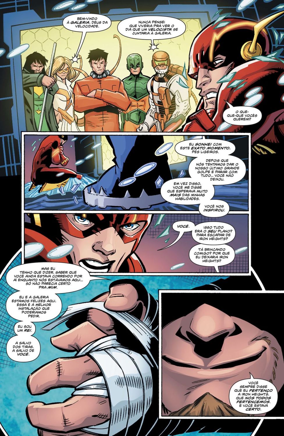 Read DC Rebirth - Flash (PT-BR) PT Manga Online