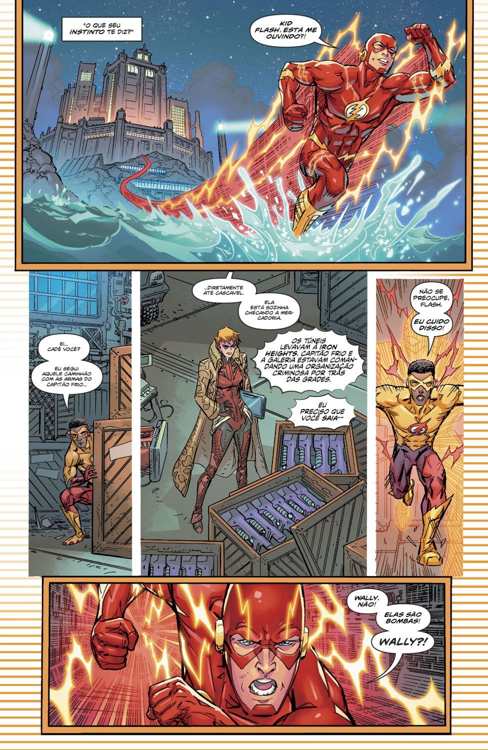 Read DC Rebirth - Flash (PT-BR) PT Manga Online