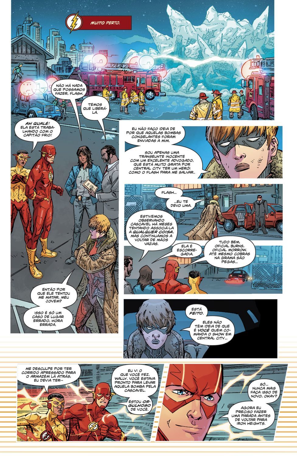 Read DC Rebirth - Flash (PT-BR) PT Manga Online