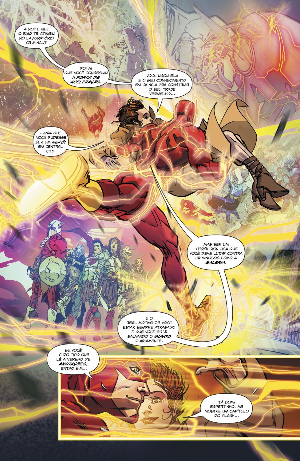 Read DC Rebirth - Flash (PT-BR) PT Manga Online