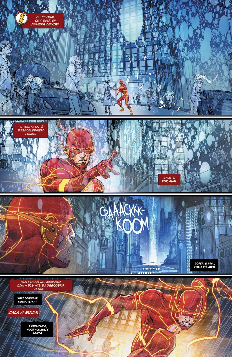 Read DC Rebirth - Flash (PT-BR) PT Manga Online