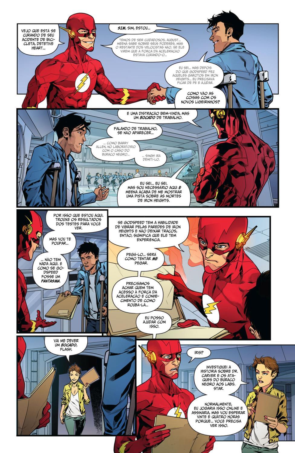 Read DC Rebirth - Flash (PT-BR) PT Manga Online