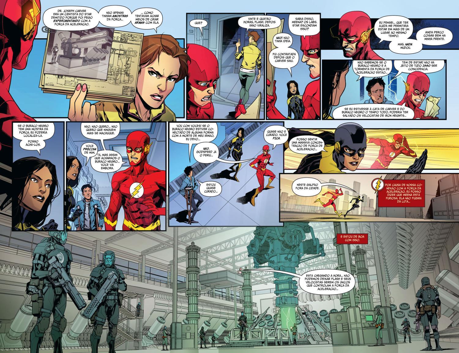 Read DC Rebirth - Flash (PT-BR) PT Manga Online