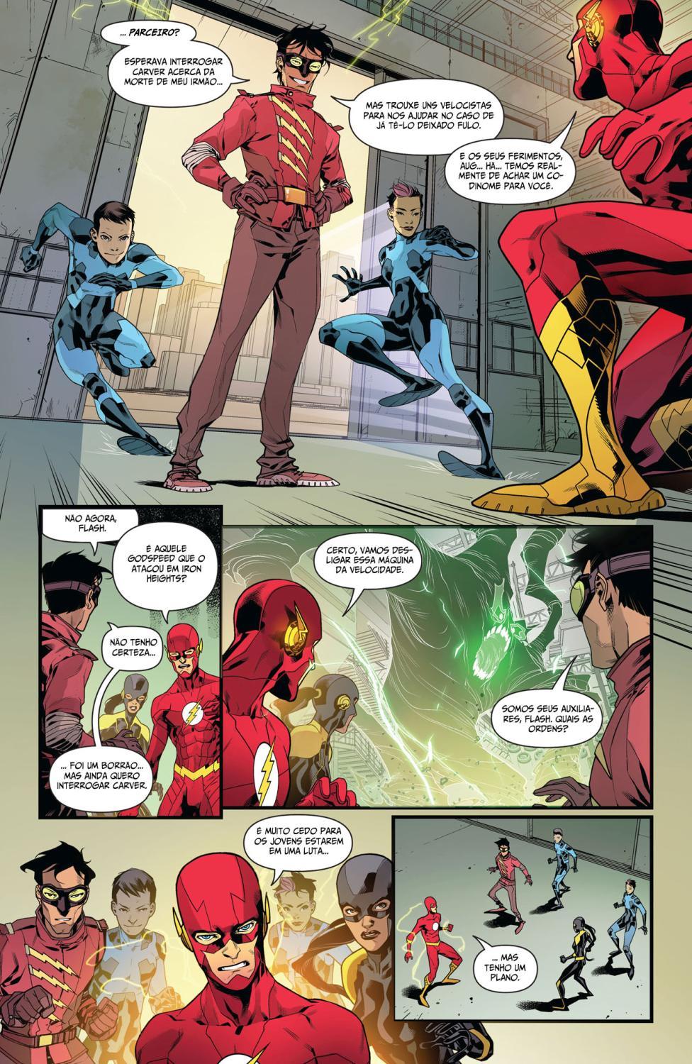 Read DC Rebirth - Flash (PT-BR) PT Manga Online