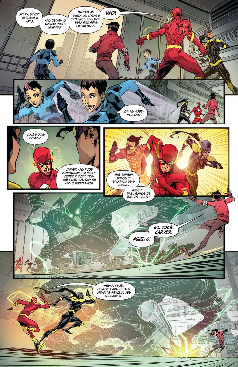 Read DC Rebirth - Flash (PT-BR) PT Manga Online