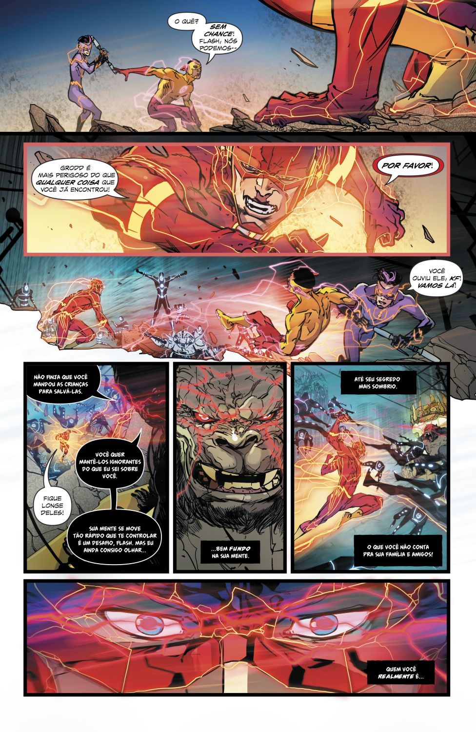 Read DC Rebirth - Flash (PT-BR) PT Manga Online