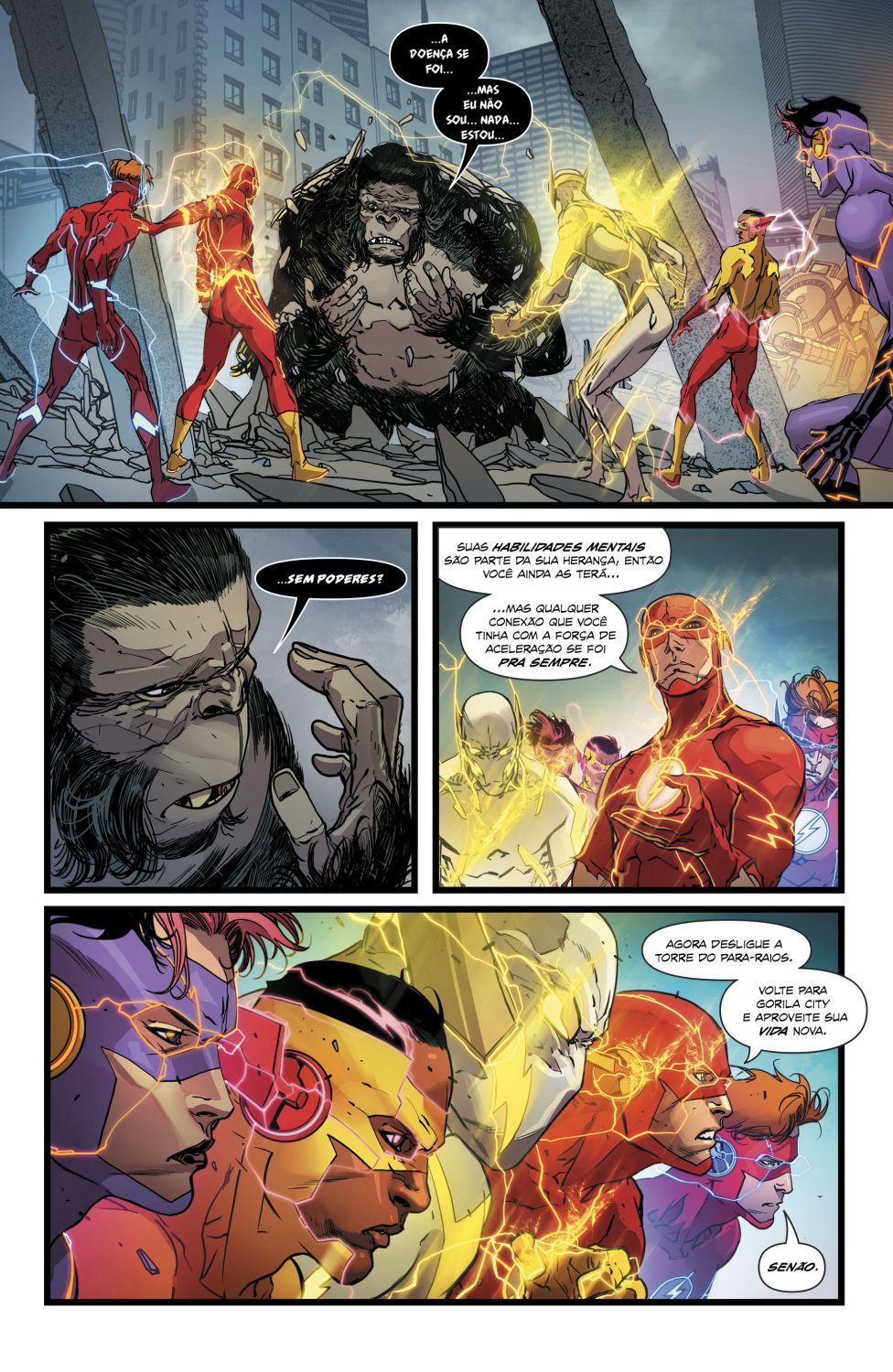 Read DC Rebirth - Flash (PT-BR) PT Manga Online