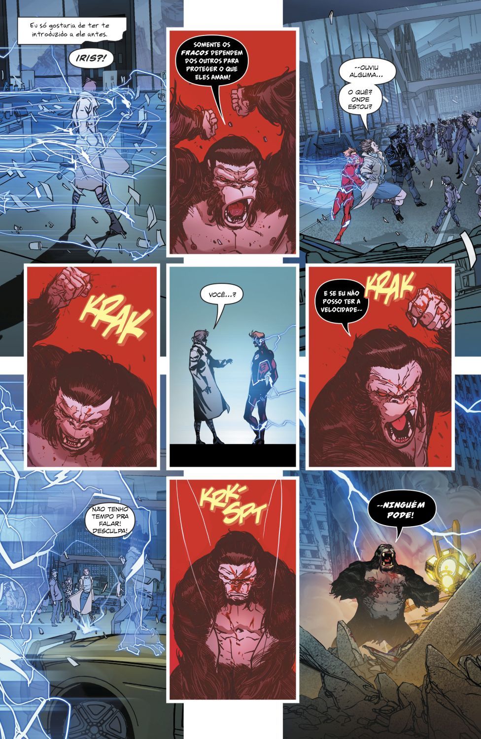 Read DC Rebirth - Flash (PT-BR) PT Manga Online