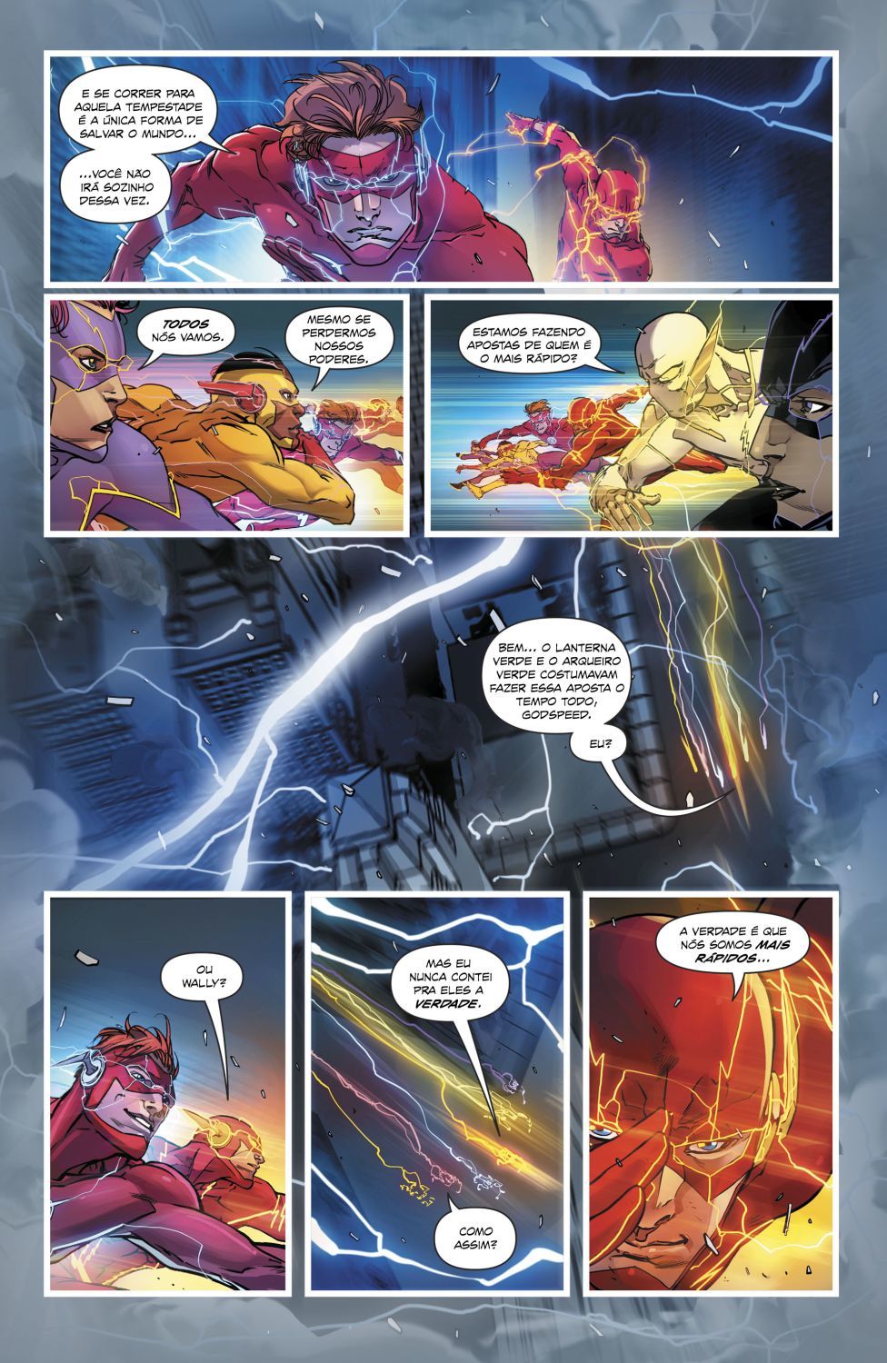 Read DC Rebirth - Flash (PT-BR) PT Manga Online