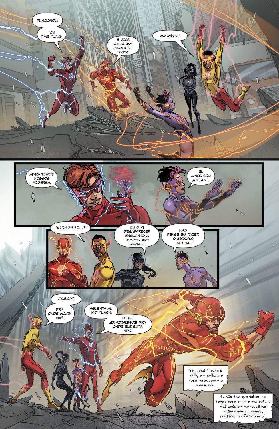 Read DC Rebirth - Flash (PT-BR) PT Manga Online