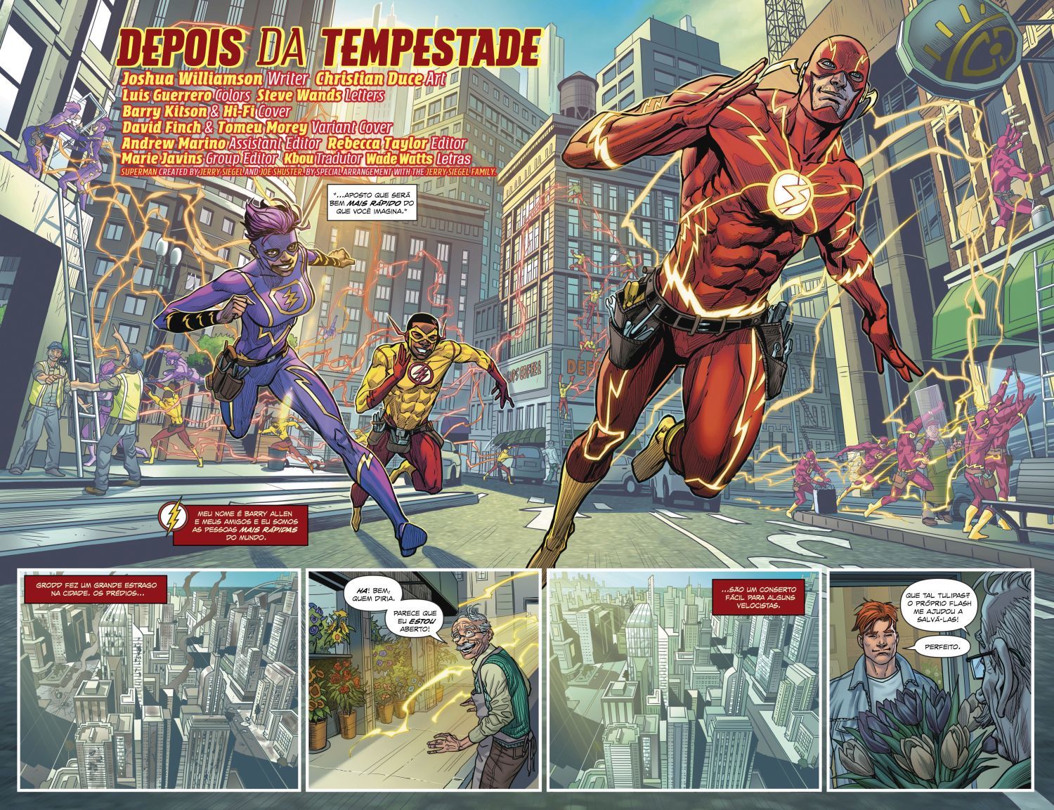 Read DC Rebirth - Flash (PT-BR) PT Manga Online