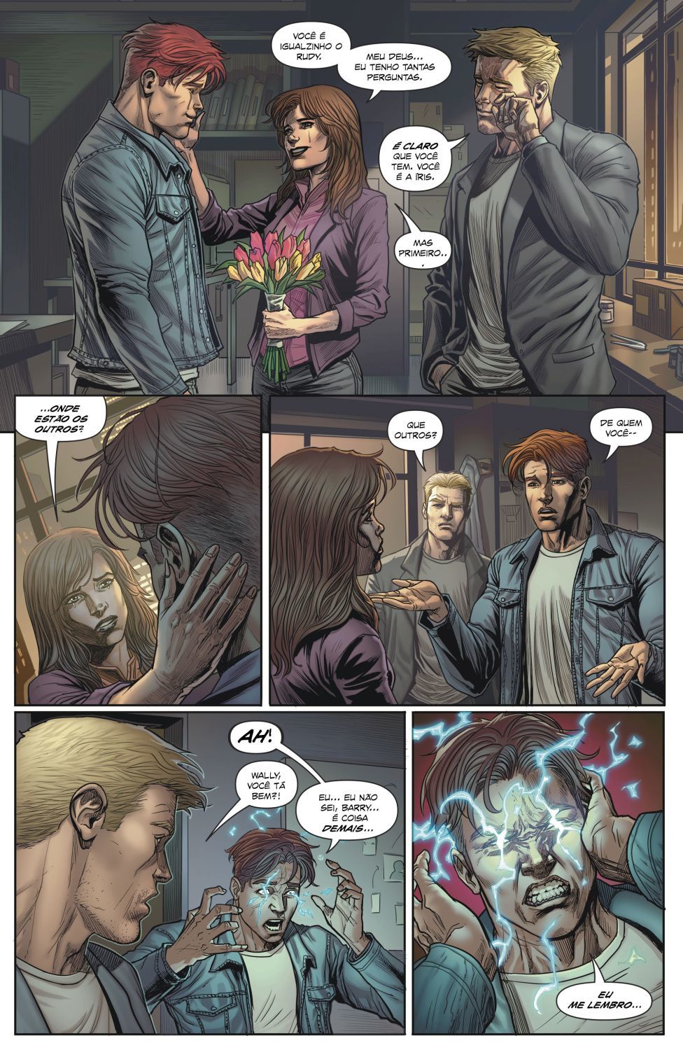 Read DC Rebirth - Flash (PT-BR) PT Manga Online