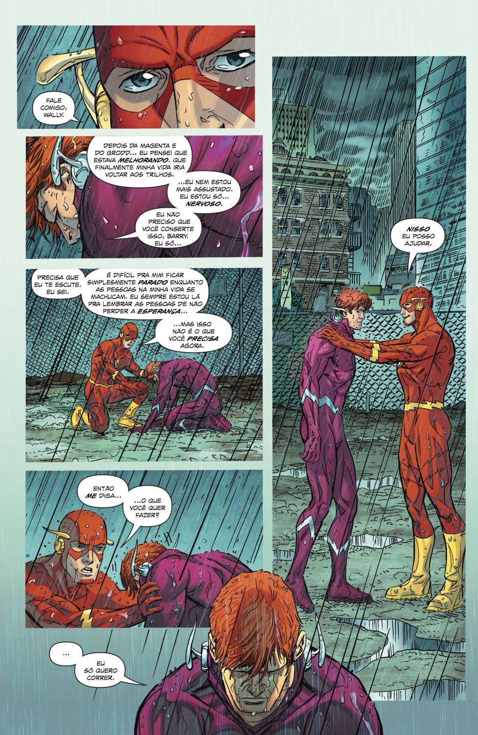 Read DC Rebirth - Flash (PT-BR) PT Manga Online