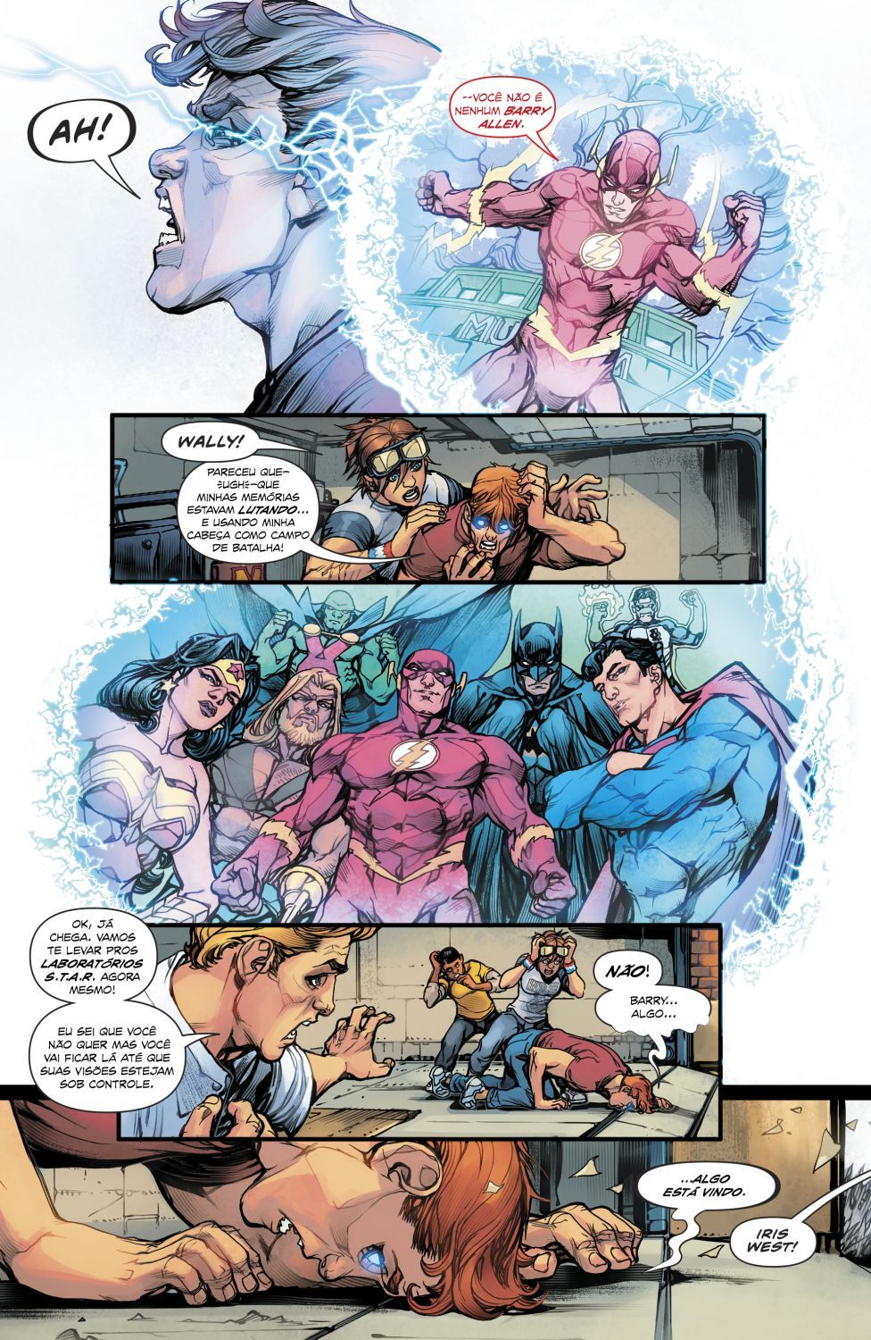 Read DC Rebirth - Flash (PT-BR) PT Manga Online