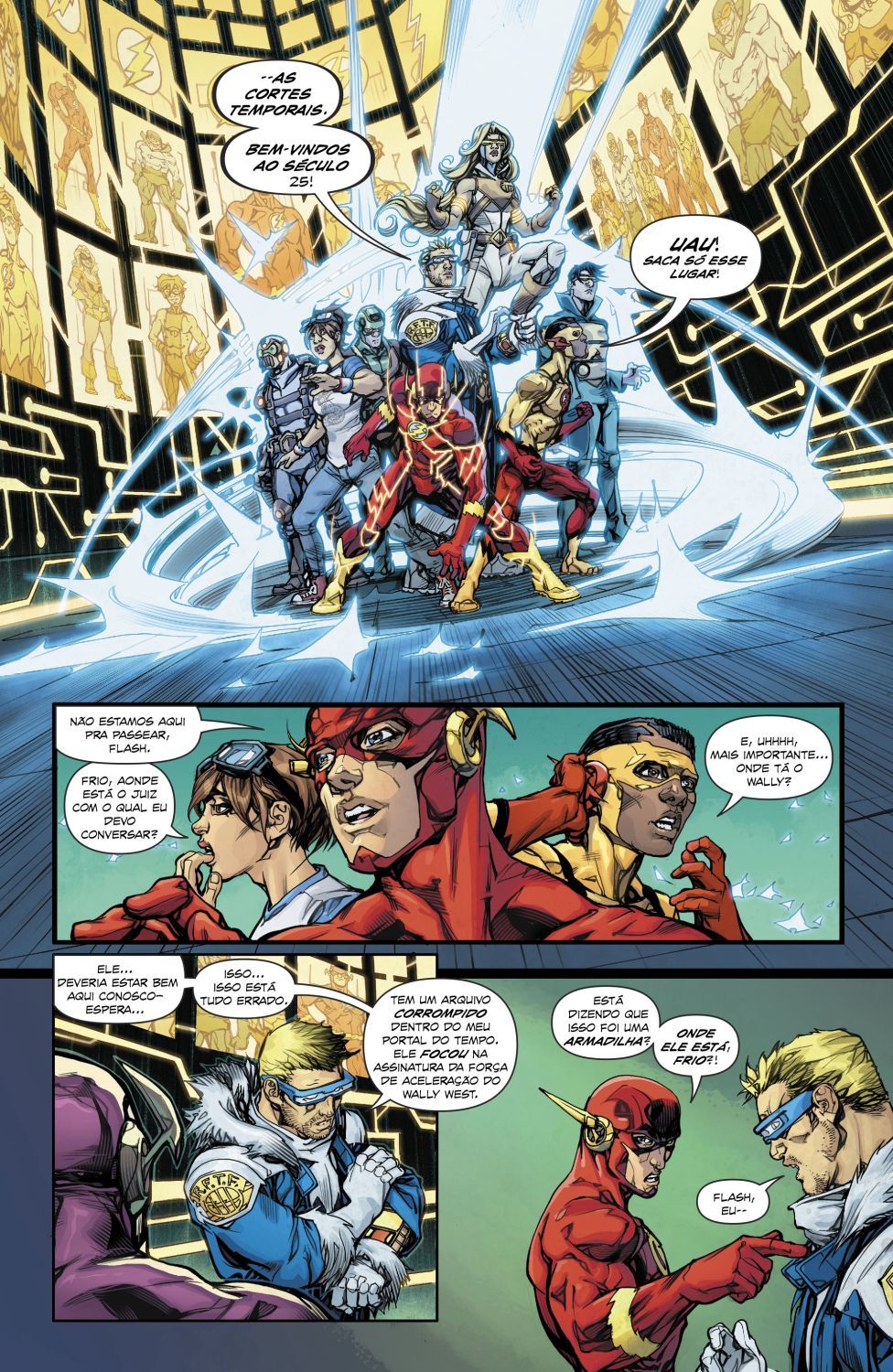Read DC Rebirth - Flash (PT-BR) PT Manga Online