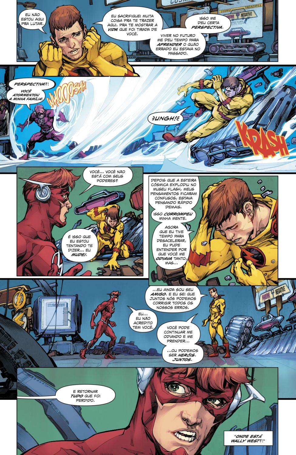 Read DC Rebirth - Flash (PT-BR) PT Manga Online