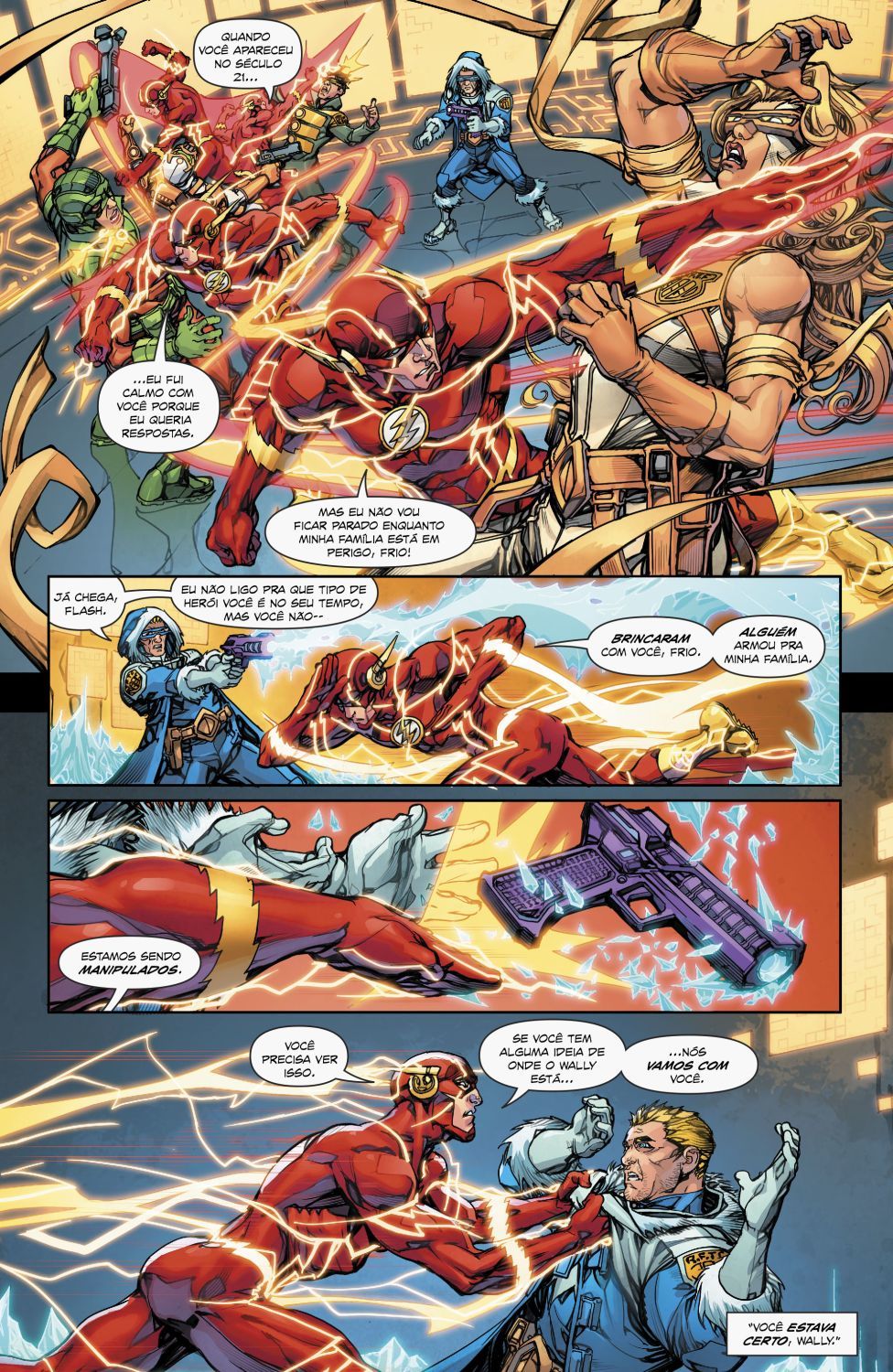 Read DC Rebirth - Flash (PT-BR) PT Manga Online