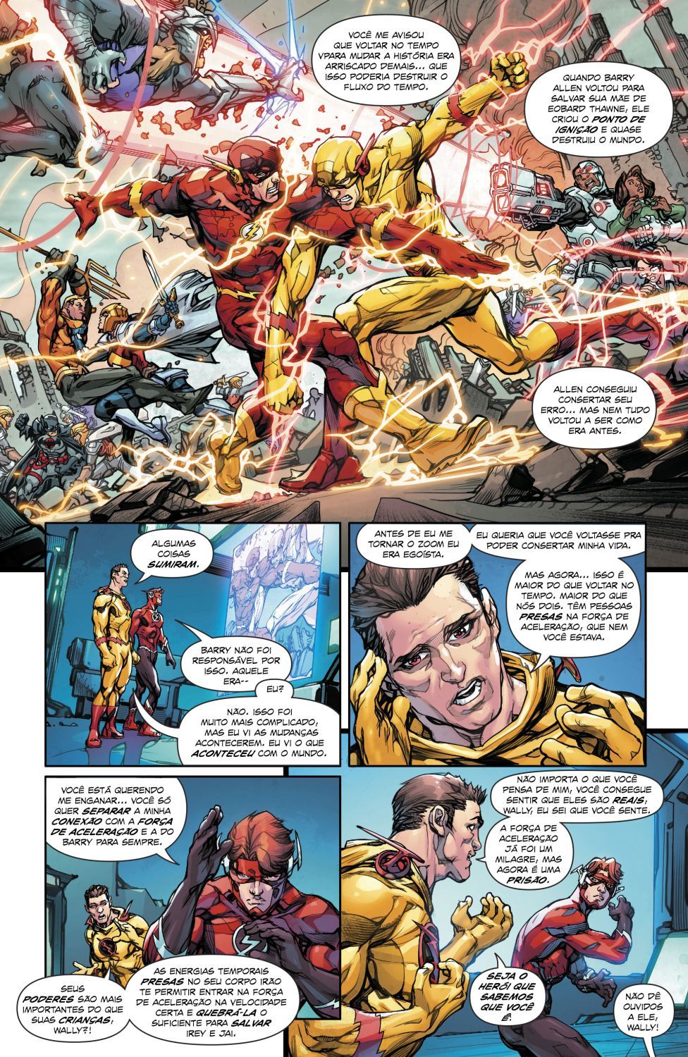 Read DC Rebirth - Flash (PT-BR) PT Manga Online