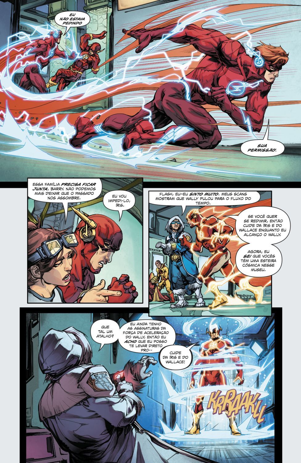 Read DC Rebirth - Flash (PT-BR) PT Manga Online