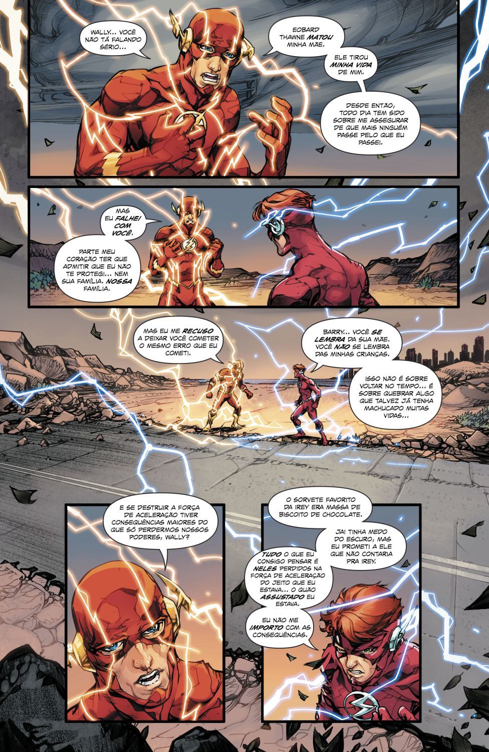 Read DC Rebirth - Flash (PT-BR) PT Manga Online