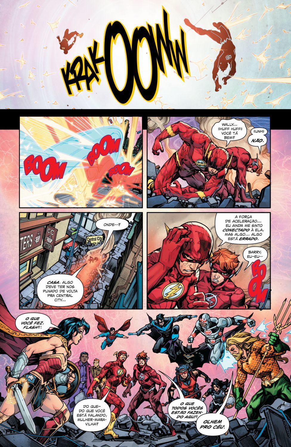 Read DC Rebirth - Flash (PT-BR) PT Manga Online