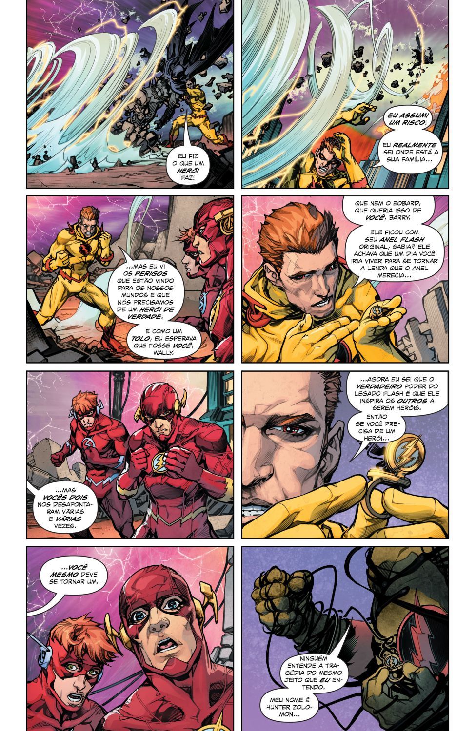 Read DC Rebirth - Flash (PT-BR) PT Manga Online