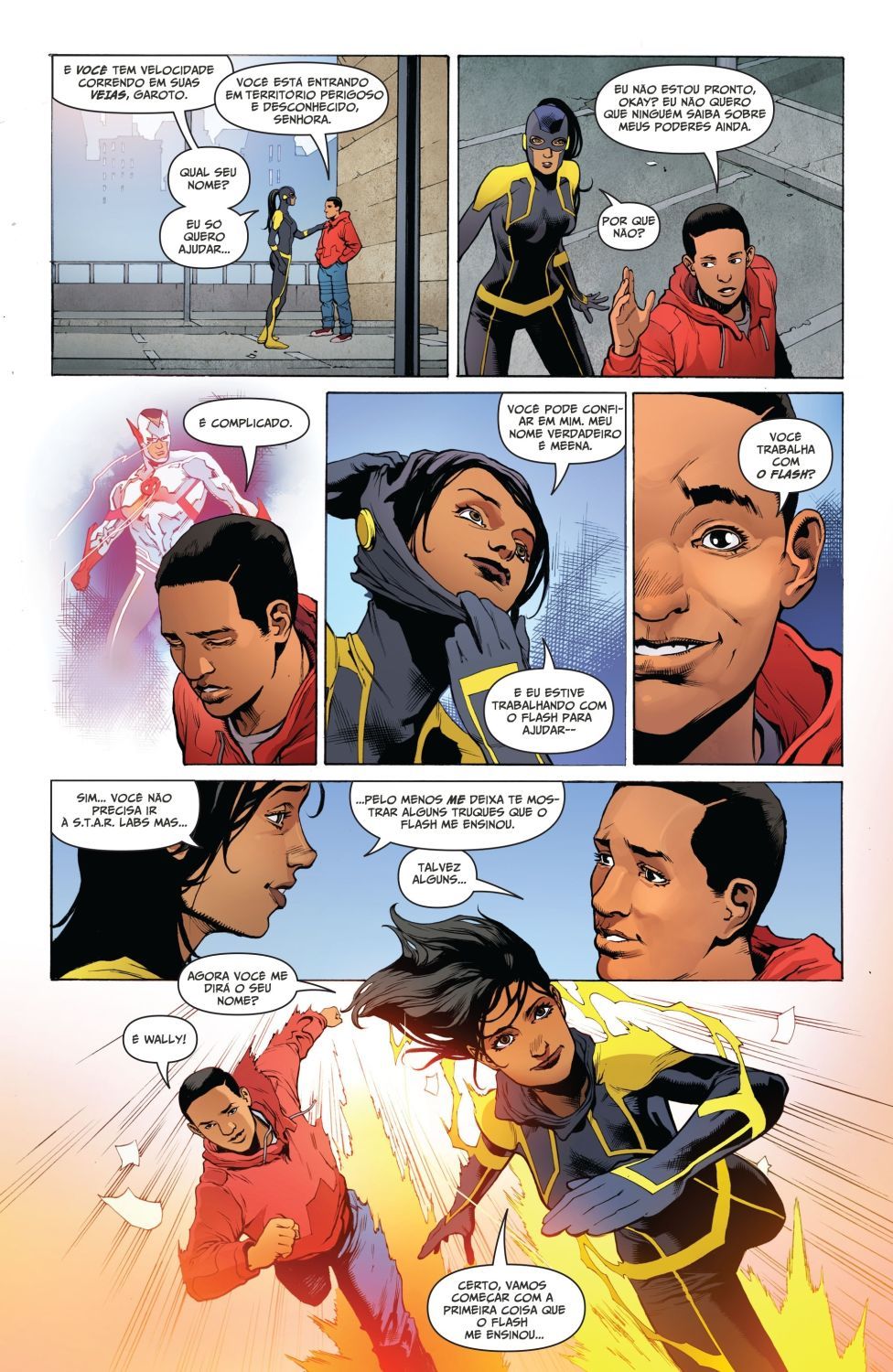 Read DC Rebirth - Flash (PT-BR) PT Manga Online