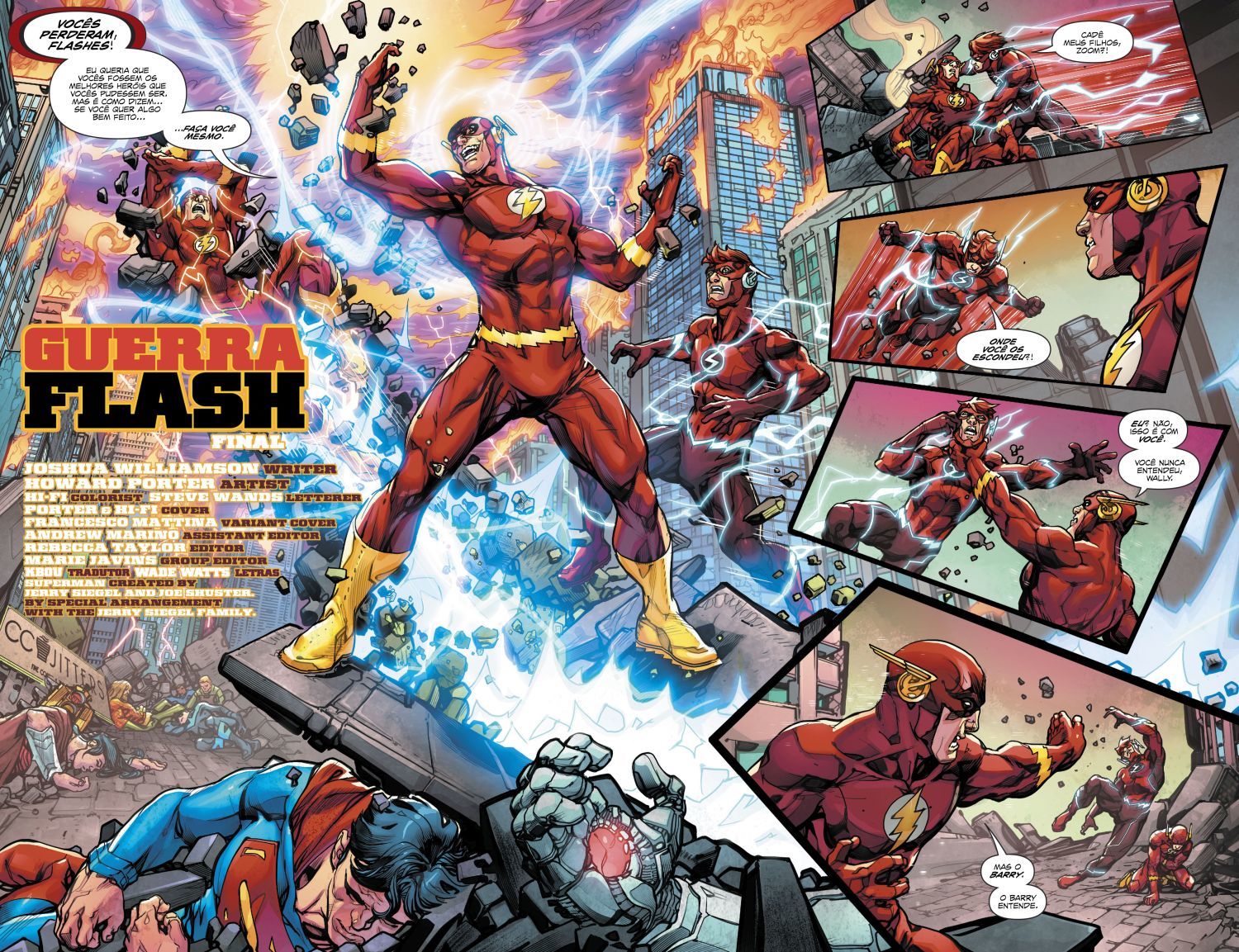 Read DC Rebirth - Flash (PT-BR) PT Manga Online