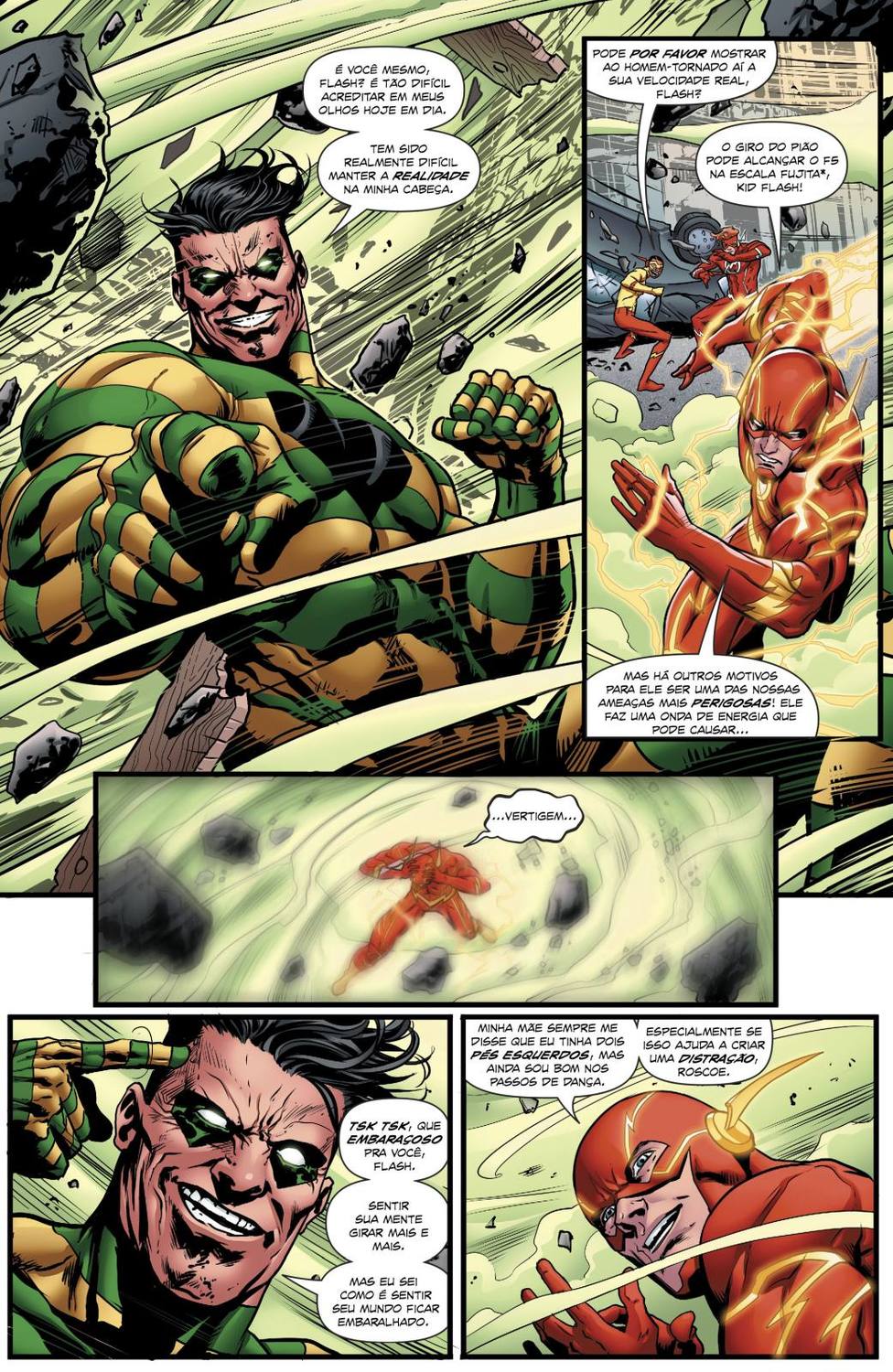 Read DC Rebirth - Flash (PT-BR) PT Manga Online