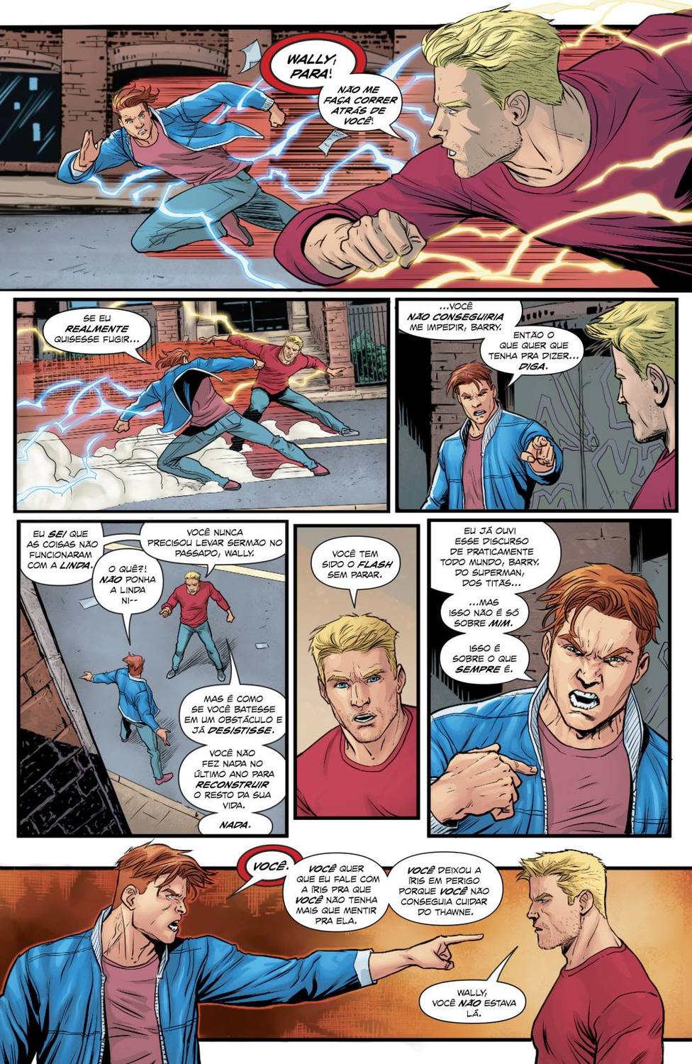 Read DC Rebirth - Flash (PT-BR) PT Manga Online