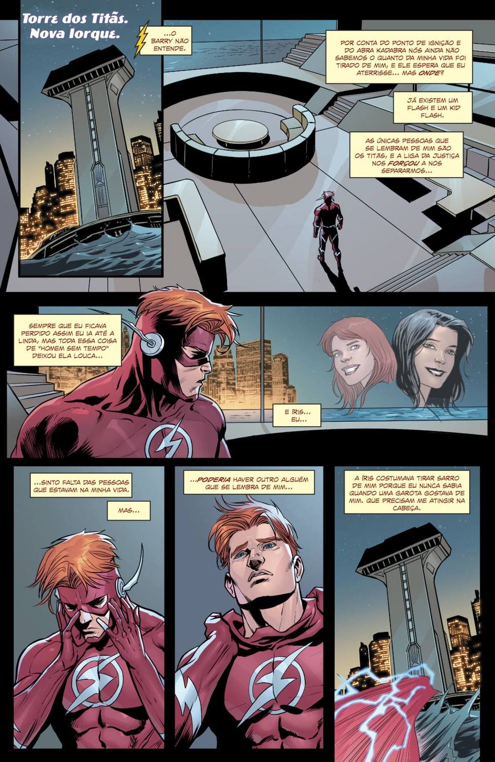 Read DC Rebirth - Flash (PT-BR) PT Manga Online