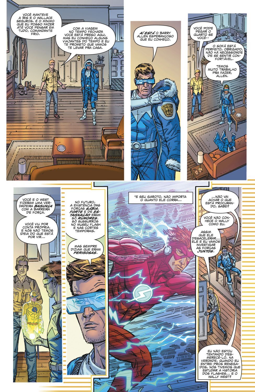 Read DC Rebirth - Flash (PT-BR) PT Manga Online
