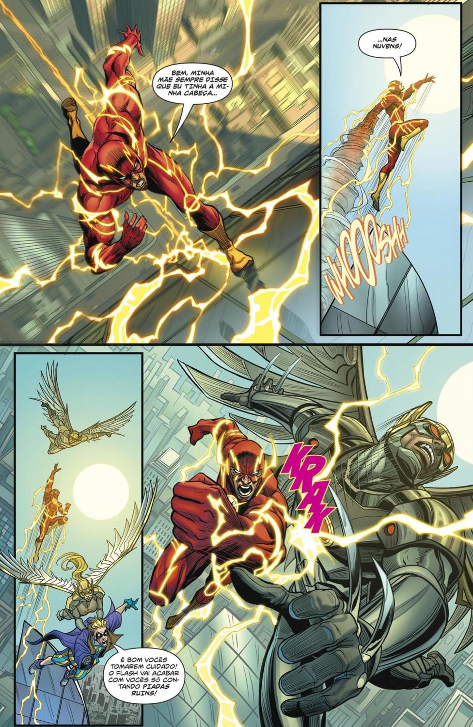 Read DC Rebirth - Flash (PT-BR) PT Manga Online