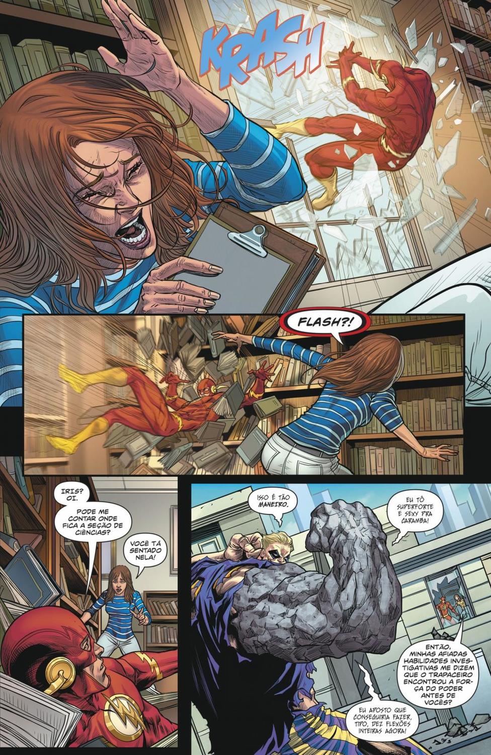 Read DC Rebirth - Flash (PT-BR) PT Manga Online