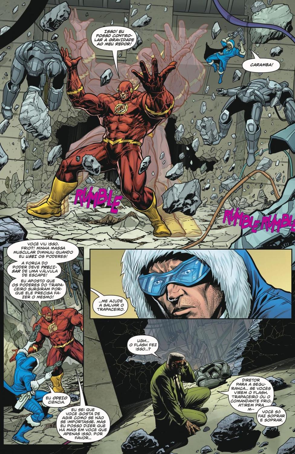 Read DC Rebirth - Flash (PT-BR) PT Manga Online