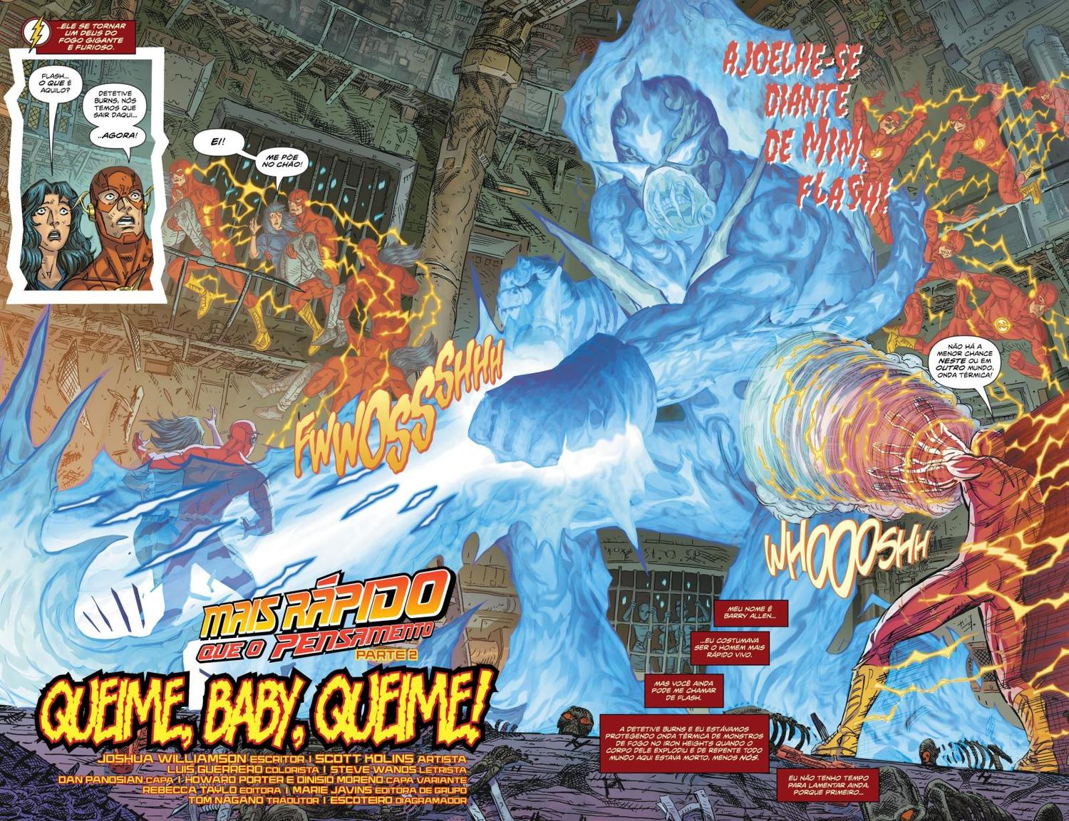 Read DC Rebirth - Flash (PT-BR) PT Manga Online