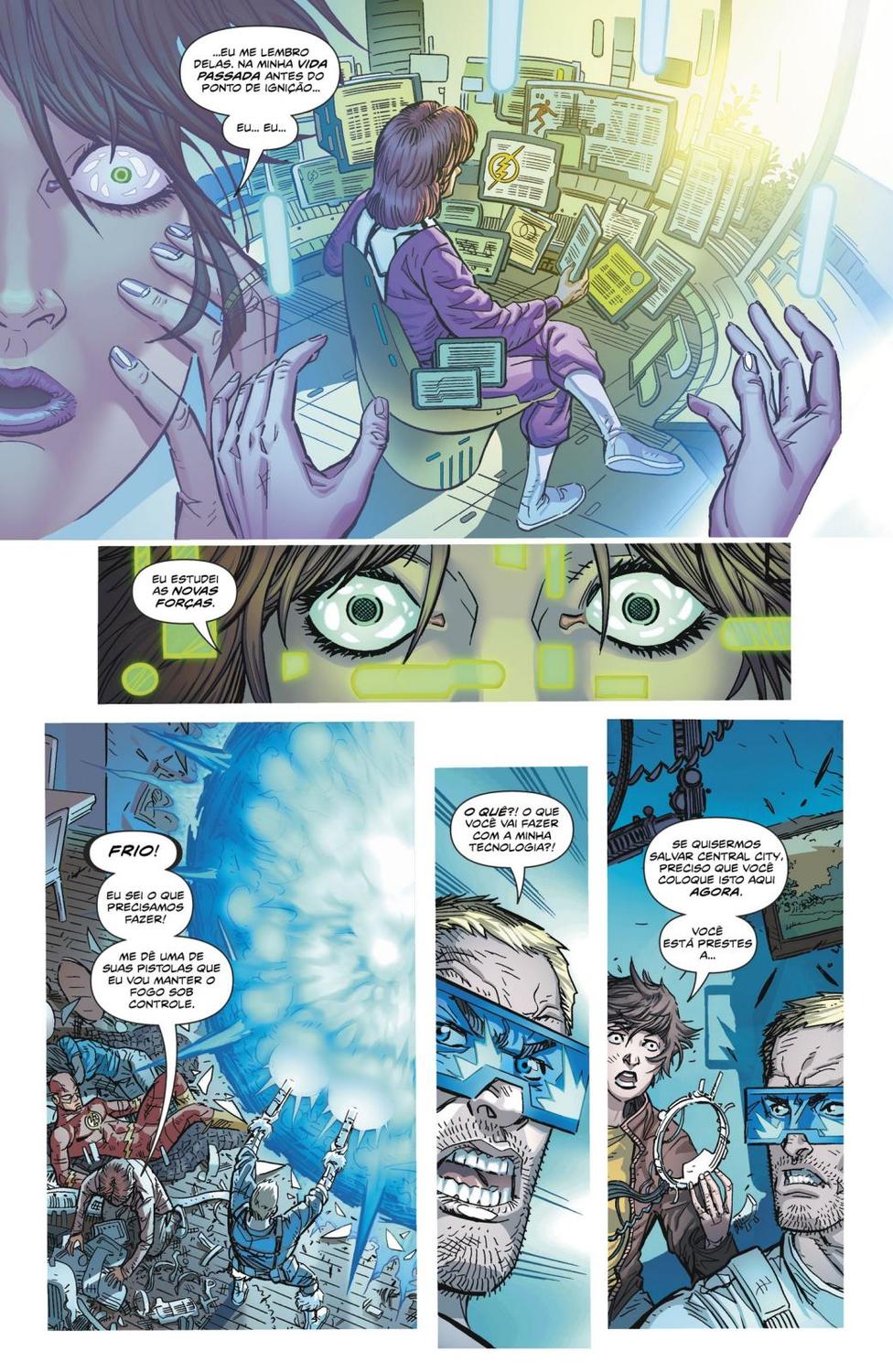 Read DC Rebirth - Flash (PT-BR) PT Manga Online
