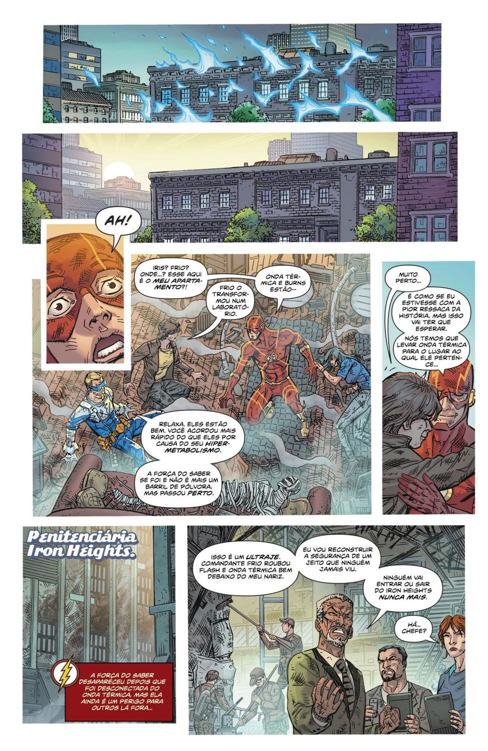 Read DC Rebirth - Flash (PT-BR) PT Manga Online