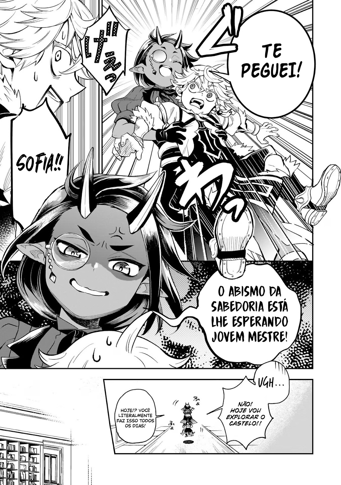 Read Dainana Maouji Jilbagias no Maou Keikokuki (PT-BR) PT Manga Online