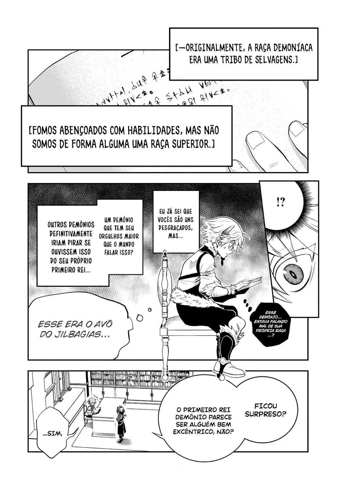 Read Dainana Maouji Jilbagias no Maou Keikokuki (PT-BR) PT Manga Online