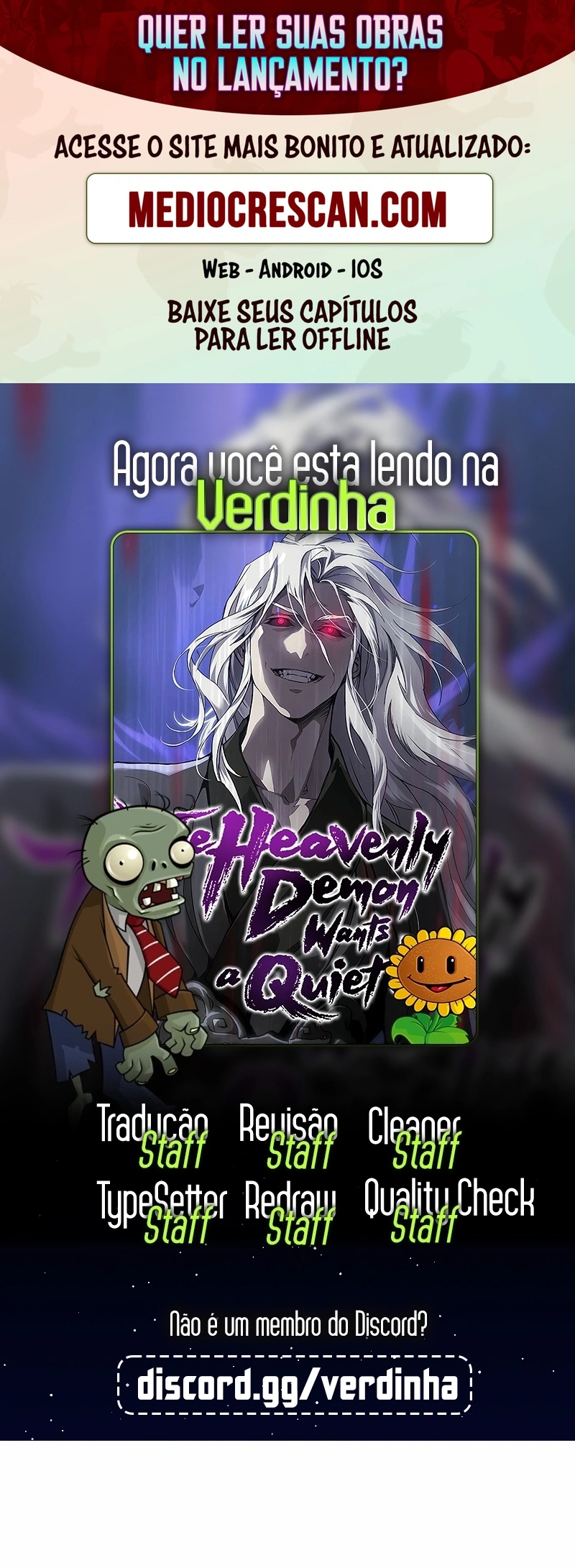 Read Demônio Celestial Quer Viver em Paz (PT-BR) PT Manga Online